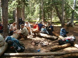 Campsite at Mt Phiilips Camp